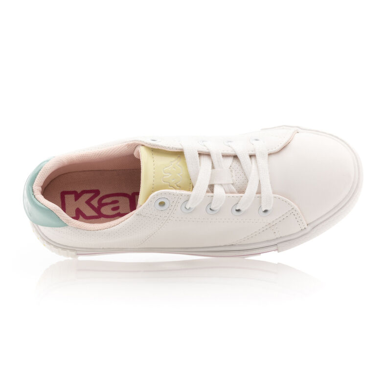 Καλάθια / sneakers Fille Blanc