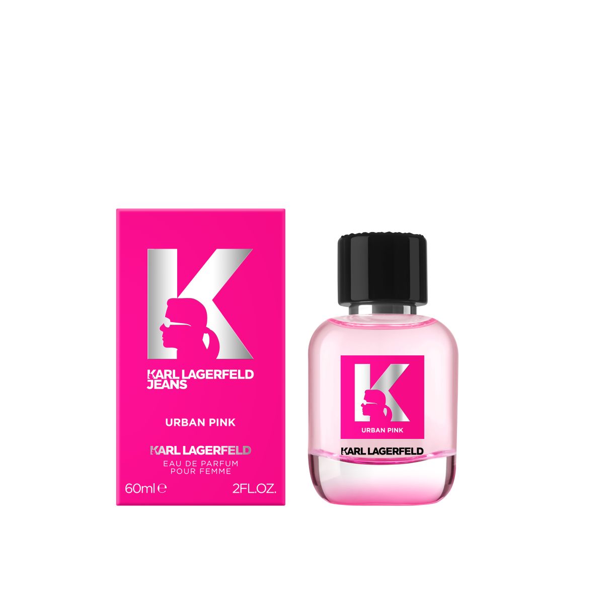 Vaqueros Karl Lagerfeld color rosa urbano