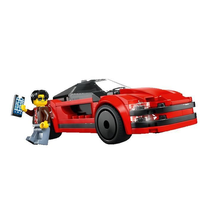 LEGO City 60448 Auto sportiva rossa - Regali, giocattoli e oggetti da collezione 5+