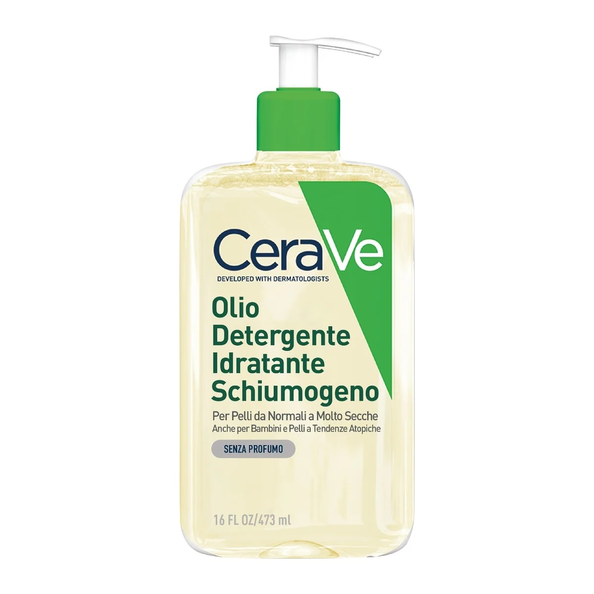 CERAVE CeraVe Hydraterende Reinigingsolie 473 ml Reinigt, hydrateert en kalmeert dankzij 3 essentiële ceramiden, triglyceriden en squaleen.