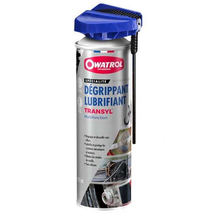 Aceite penetrante y lubricante multiusos OWATROL TRANSYL - Aerosol - 400 ml