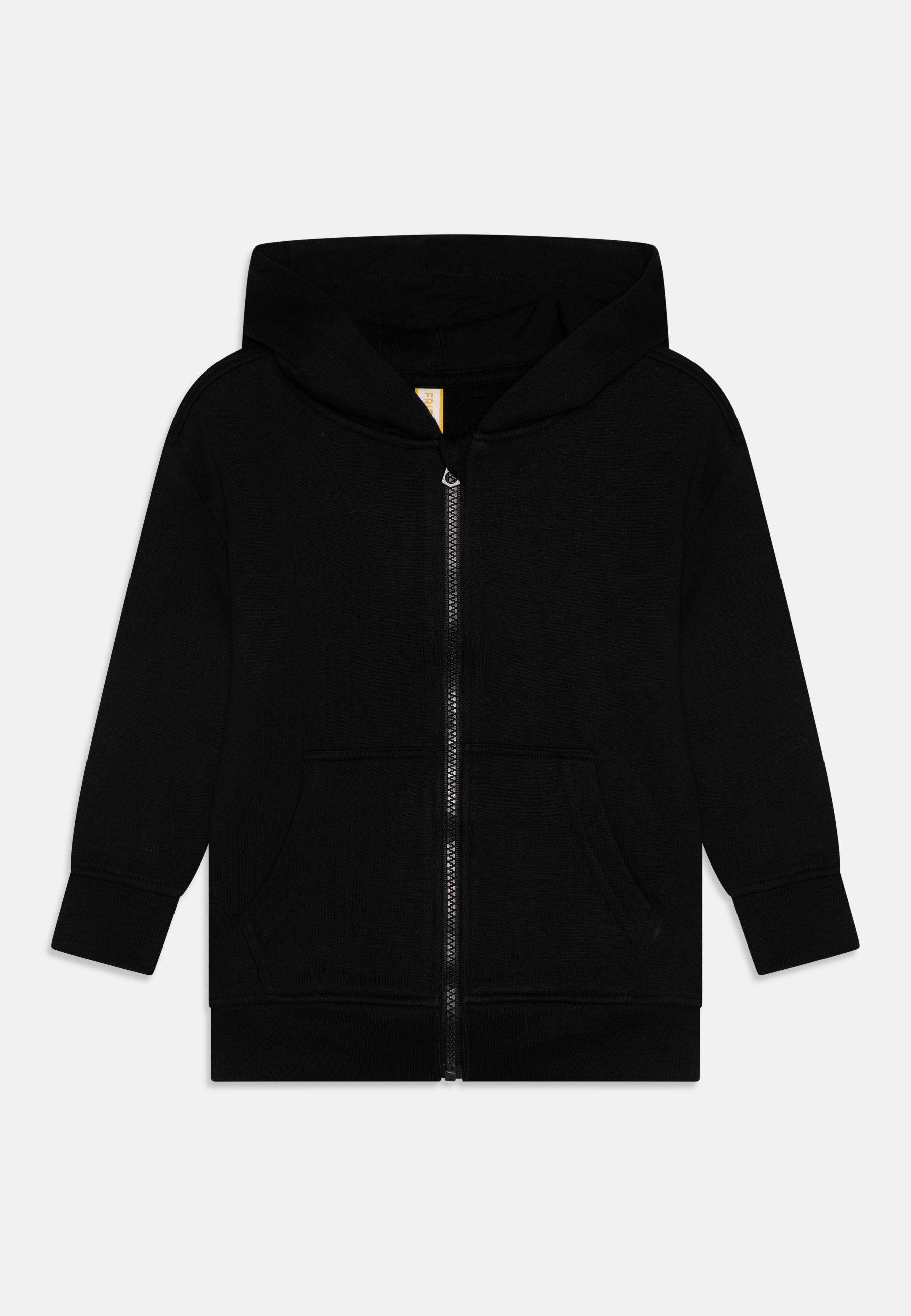 Friboo 2-PACK UNISEX HOODIE MET RITS - Hoodie - zwart/gevlekt lichtgrijs