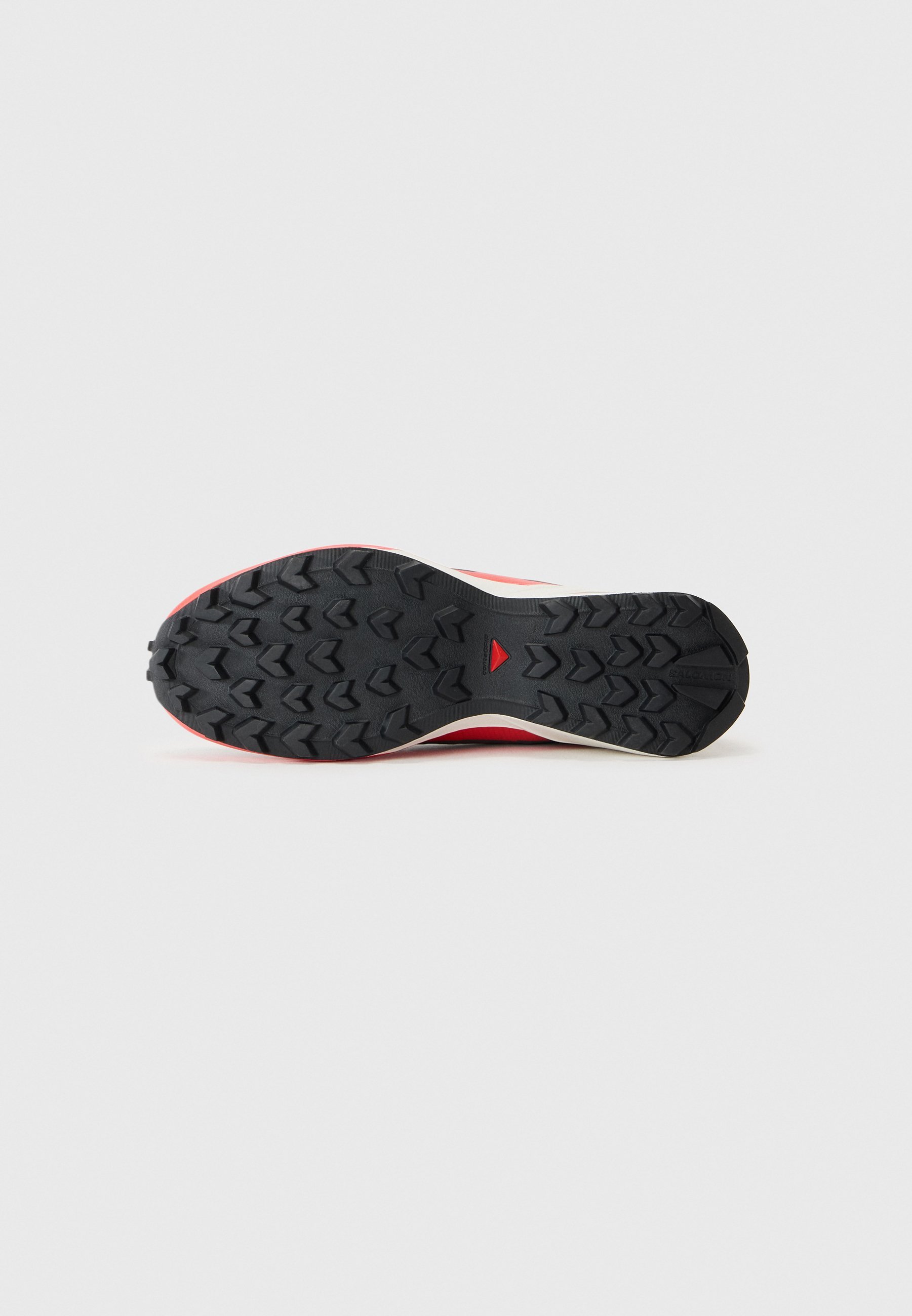 Salomon SPEEDCROSS PEAK - Scarpe da trekking - nero/asfalto/rosso fuoco