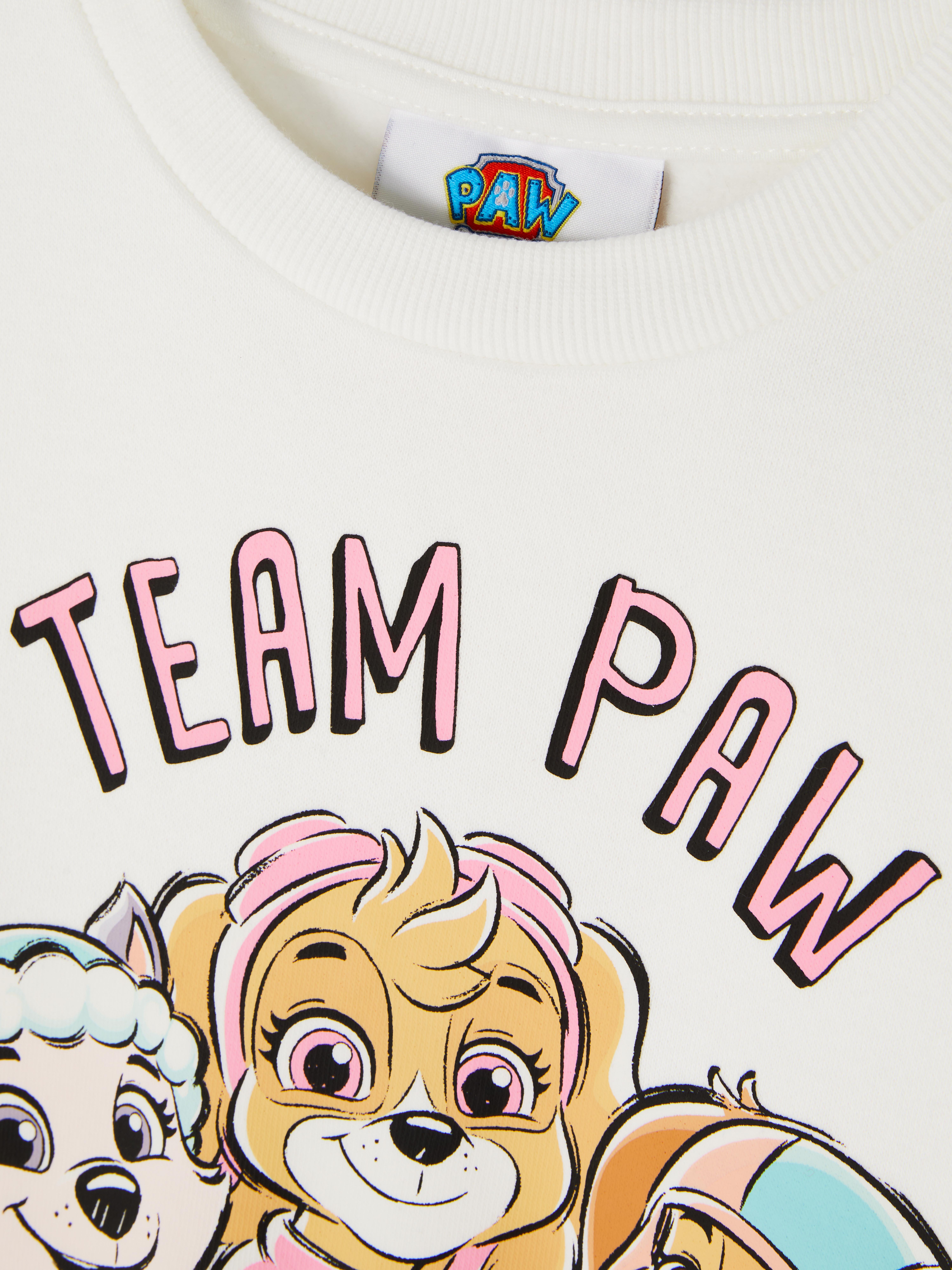 Hanorac cu guler rotund PAW Patrol Un hanorac cu guler rotund cu imprimeu PAW Patrol
