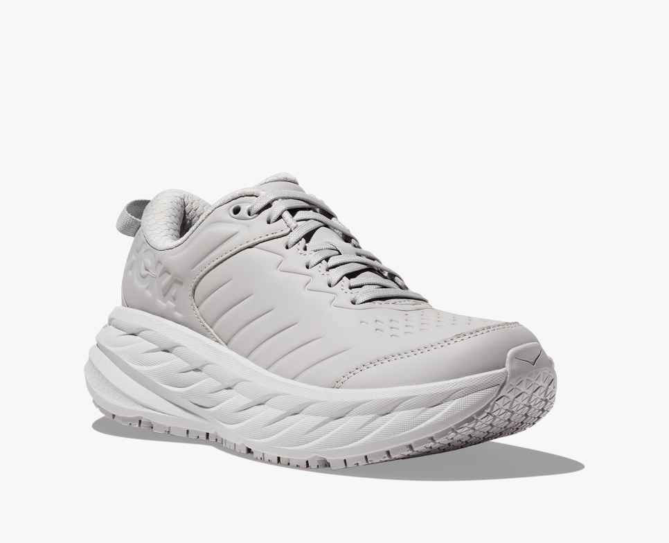 HOKA Bondi SR Harbor Mist / Lunar Rock