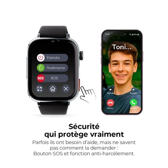 Smartwatch - SAVEFAMILY - SaveWatch Plus 2 - GPS - Fotocamera da 8 MP - IP68