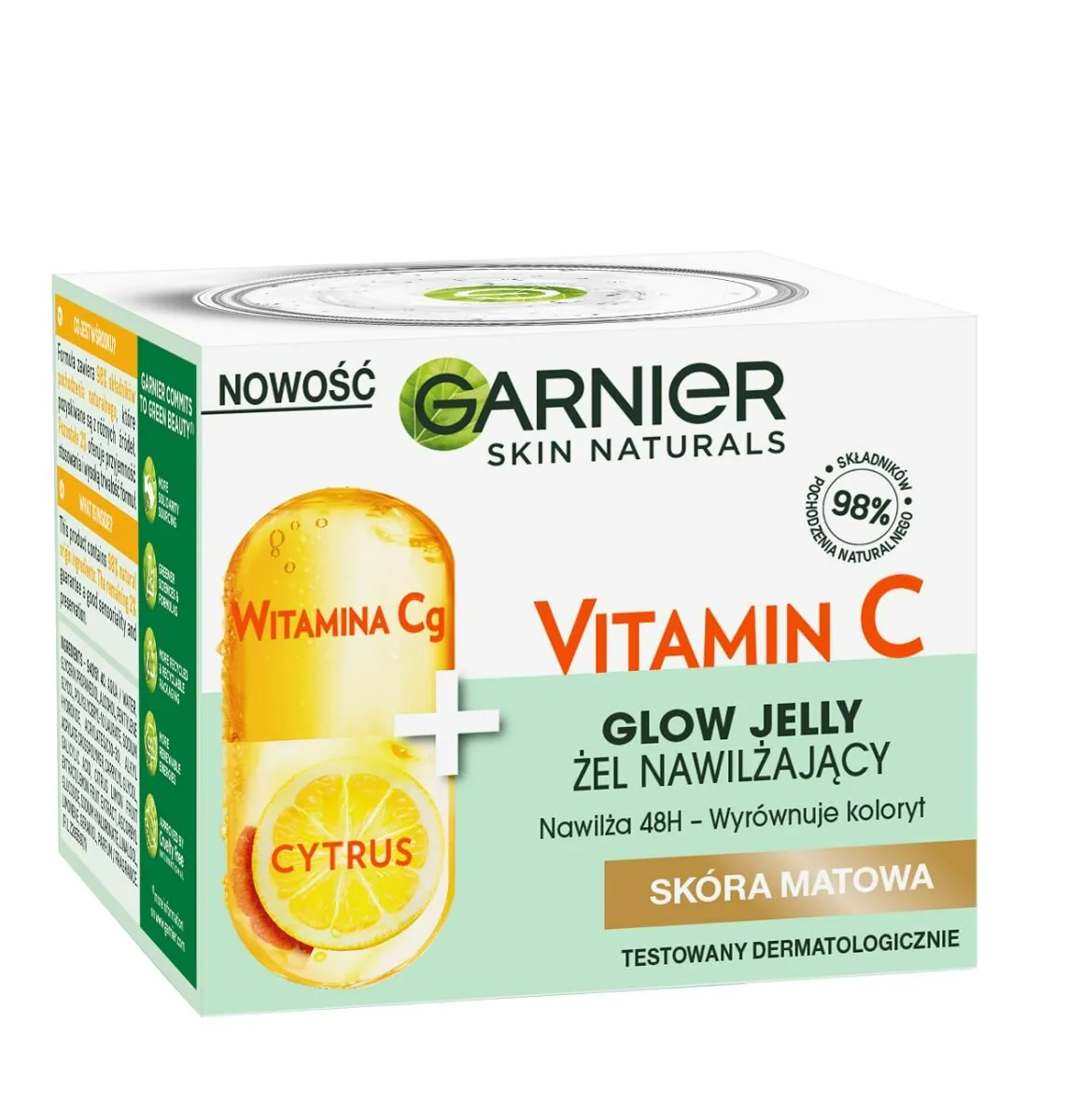 Garnier Witamina C Żel nawilżający przywracający blask