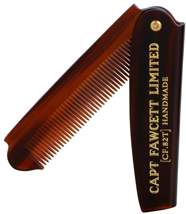 Pente dobrável para barba Captain Fawcett Accessories