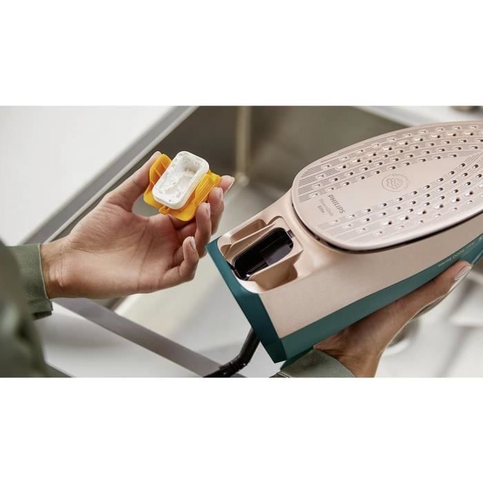 Fer à repasser vapeur - Philips - Azur 8000 - 3000 W - Débit vapeur 70 g/min - Semelle céramique