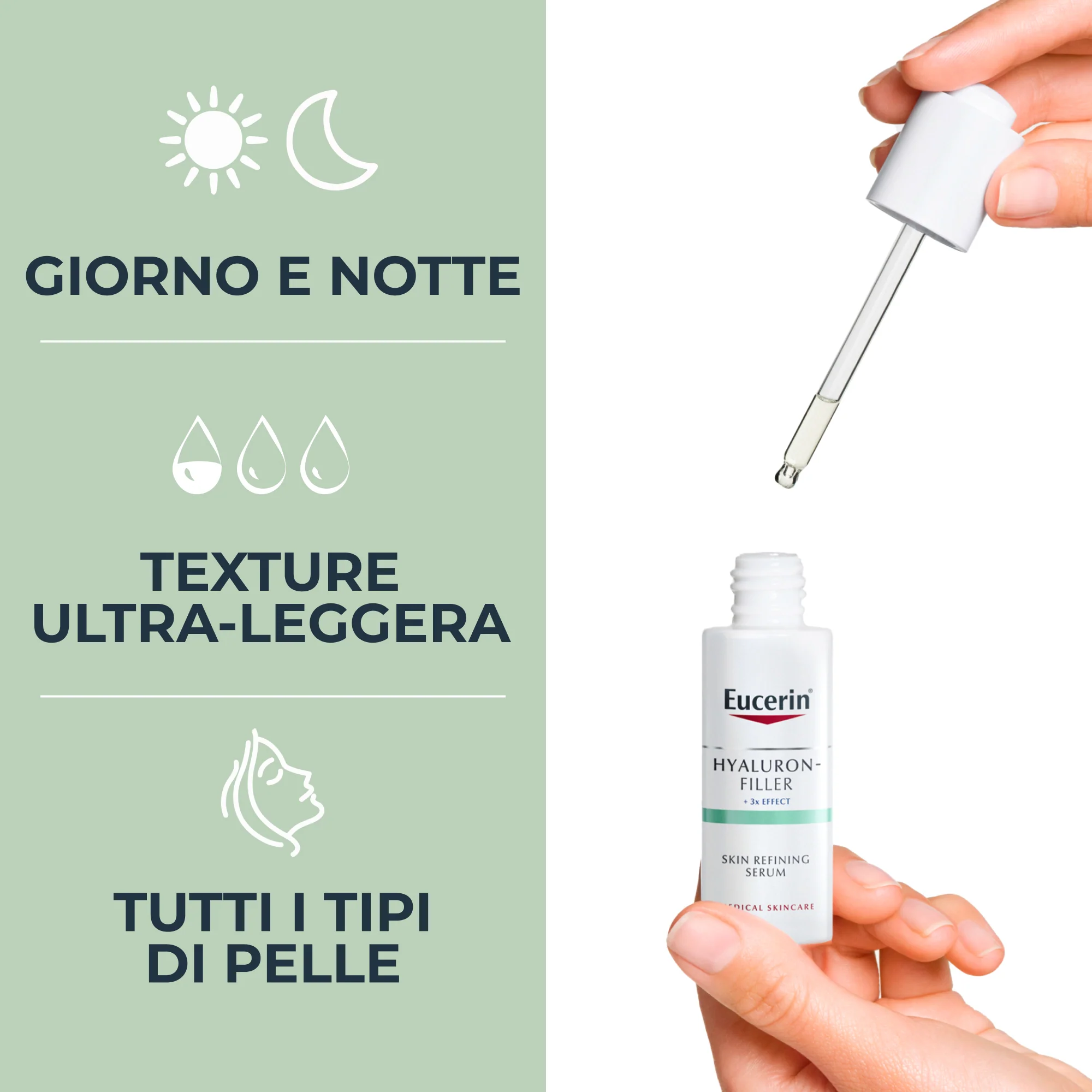 Hyaluron-Filler Siero Perfezionatore - Siero viso antimperfezioni, Siero viso antirughe