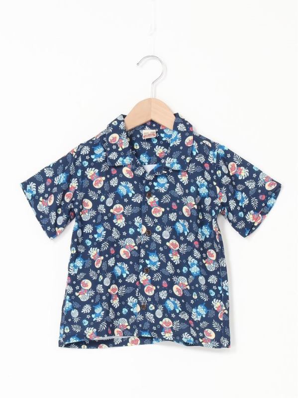 APKC/(K) T-shirt met botanische print