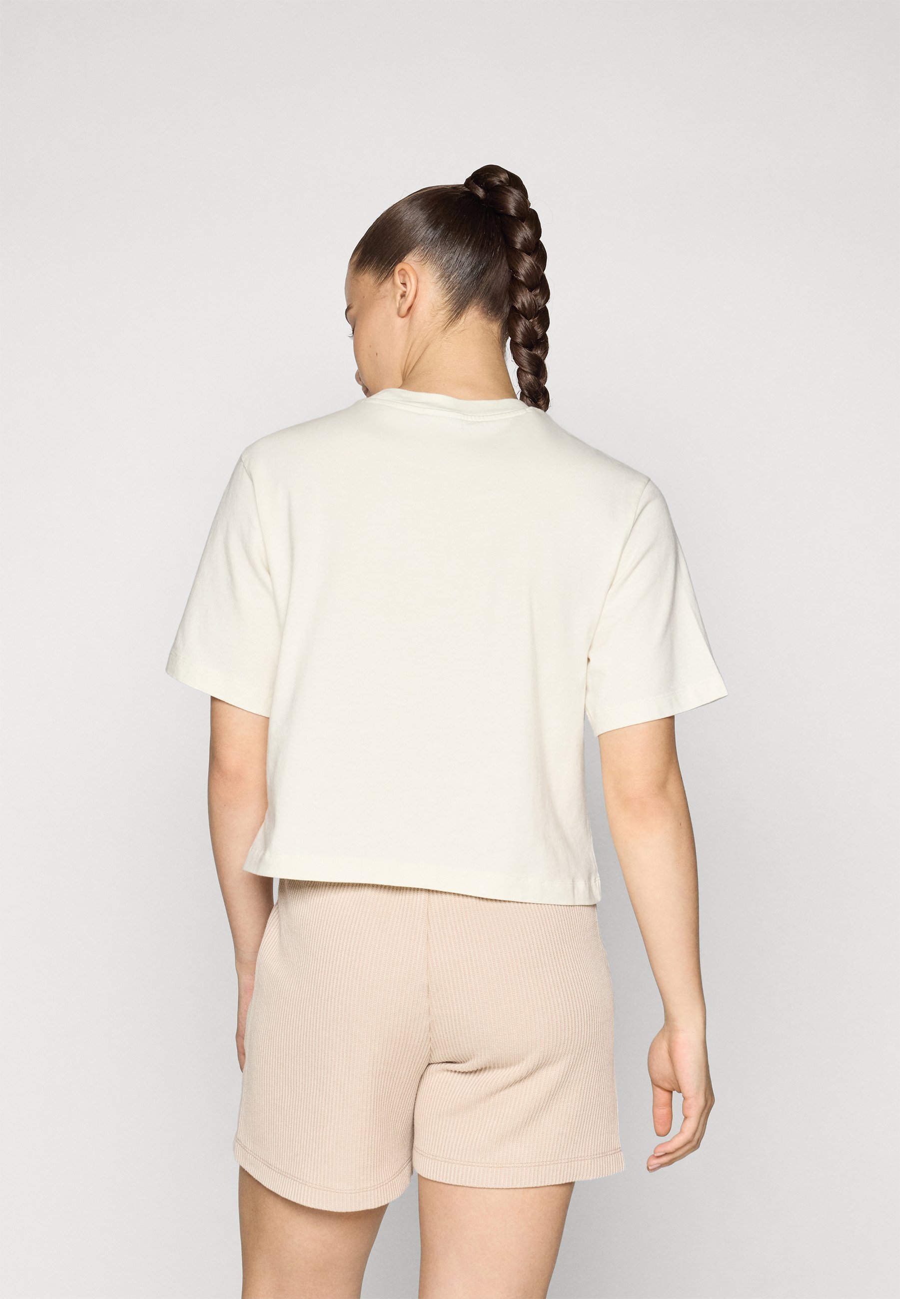 Champion CREWNECK - T-shirt stampata - bianco sporco