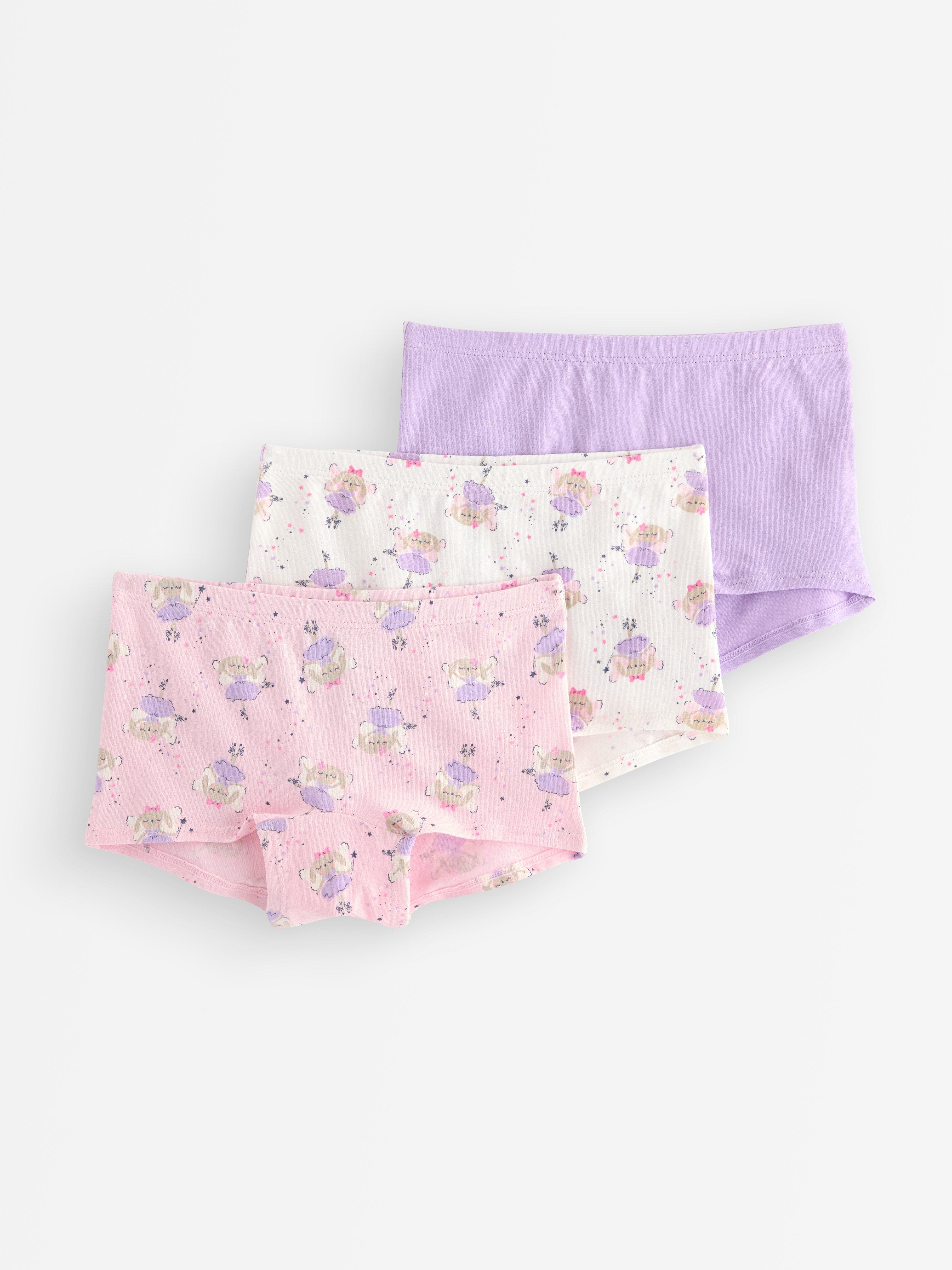 3-pakning boxershorts lys rosa