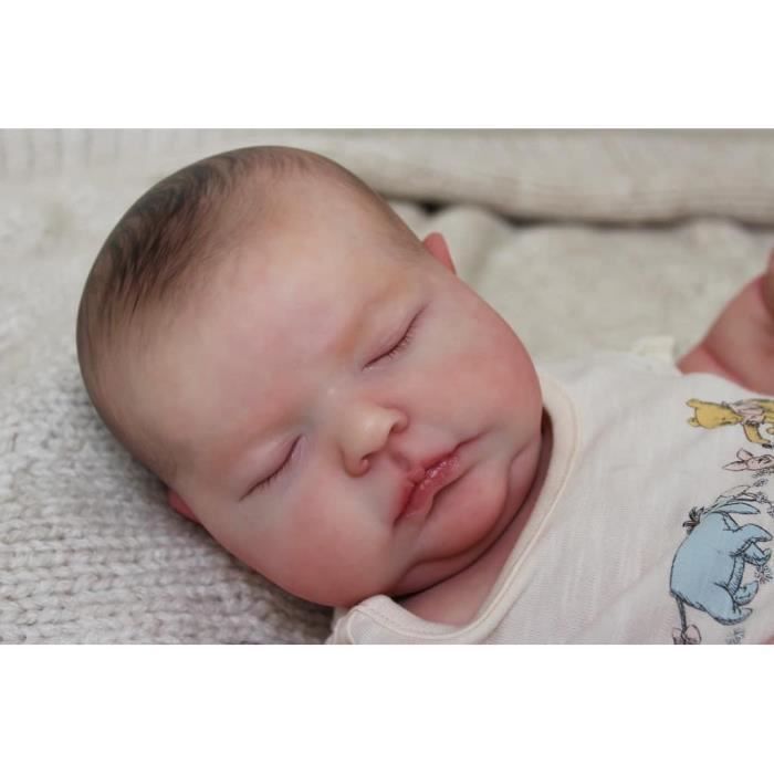 Reborn Baby Doll - 50 cm - Hand-painted - Realistic details - Cloth body