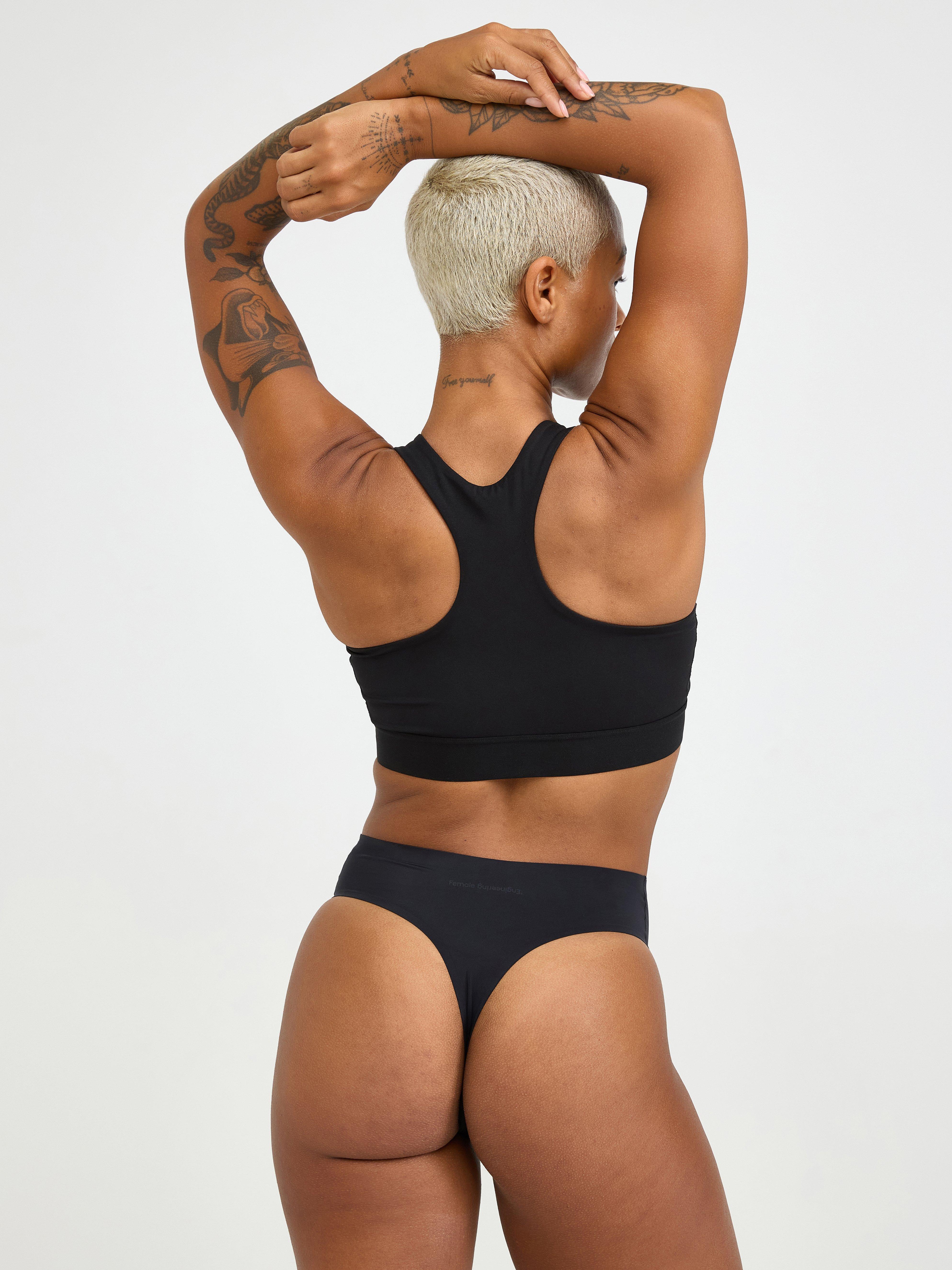 Menstrosa med lätt absorption – active – Female Engineering Black