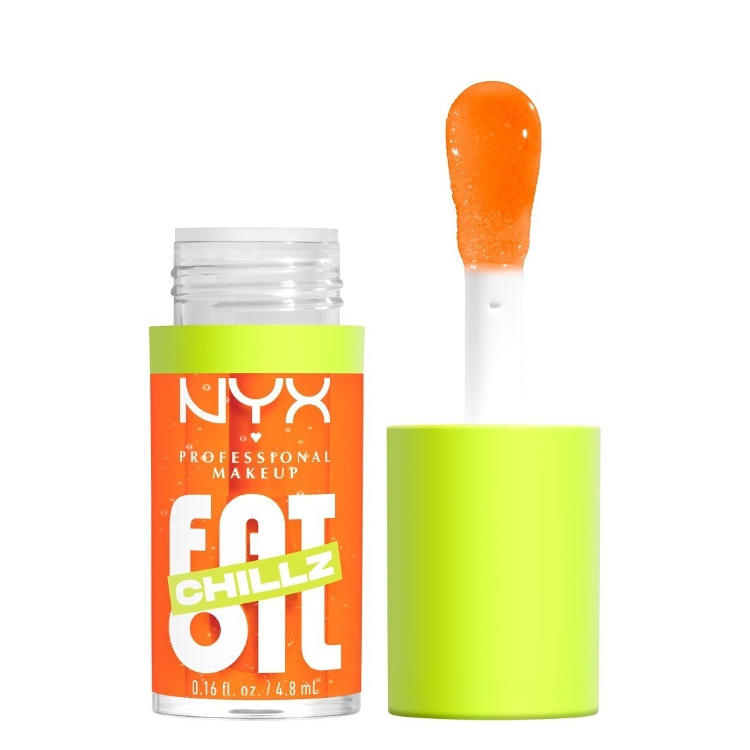 NYX Professional Makeup Lipgloss Fat Oil Chillz Lip Drip - 4,8 ml