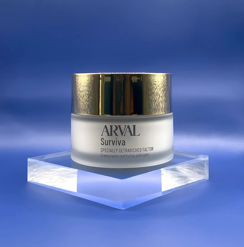 Creme Noturno Antirrugas Arval Surviva com Fatores de Renovação Ultraenriquecidos