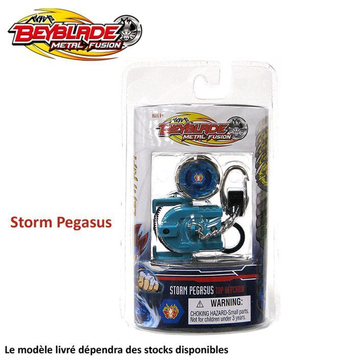 Assortiment Beyblade-tolletjes als sleutelhangers