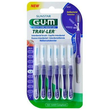 Βούρτσα Gum Gum Brush Trav-Ler 1512 6 μονάδες 6 μονάδες