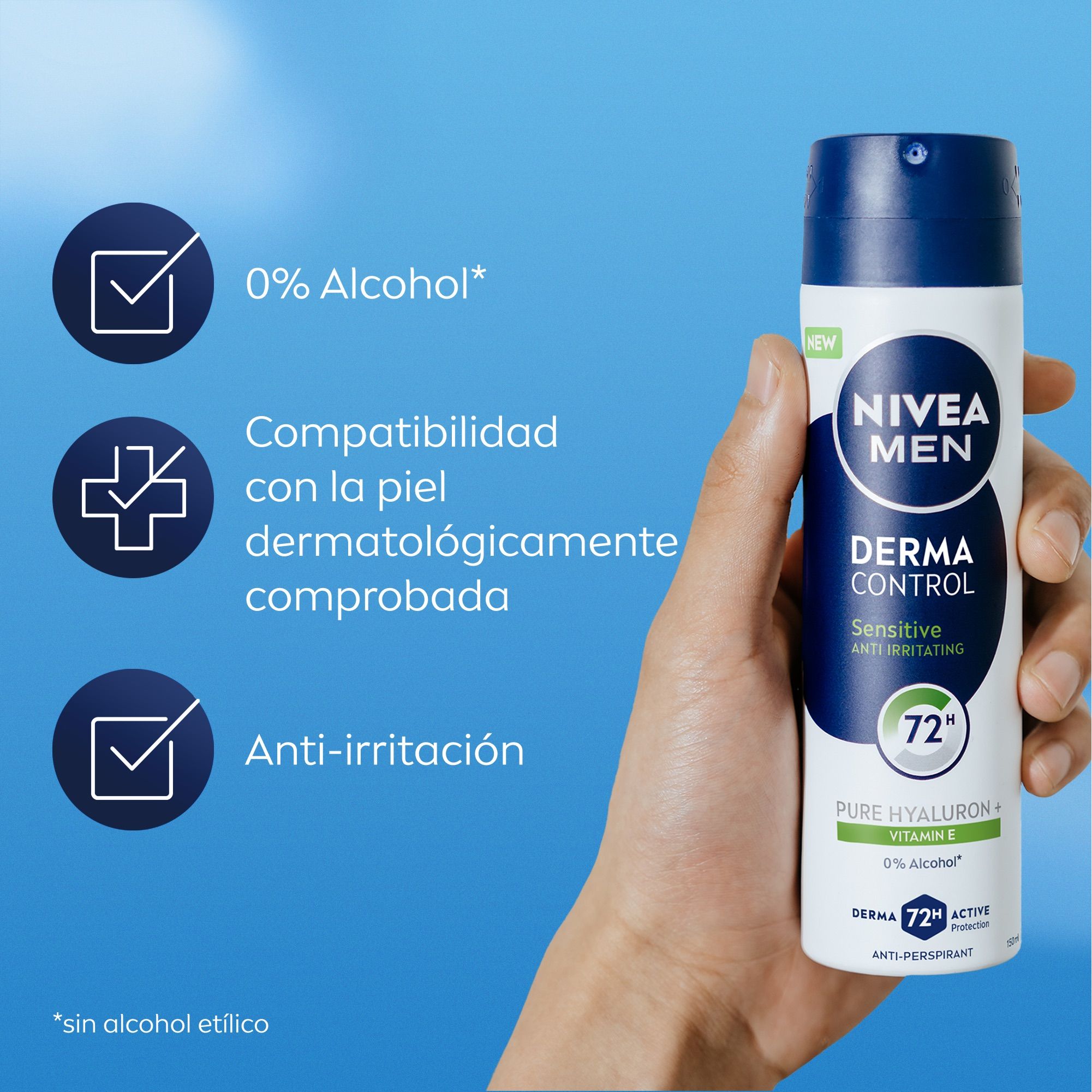 Derma Control Sensitive antiperspirant dezodorans u spreju
