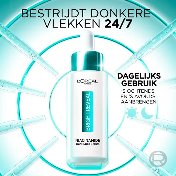 Sérum Niacinamide Bright Reveal de L'Oréal Paris<br>30 ml