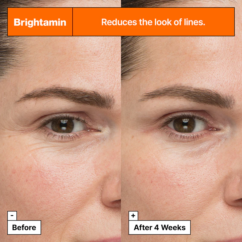 Dr. Jart+ Brightamin Sérum Clareador Ampola: sérum ativo clareador e suavizante com vitamina C.