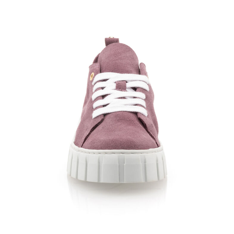 Zapatillas deportivas para mujer en color violeta.