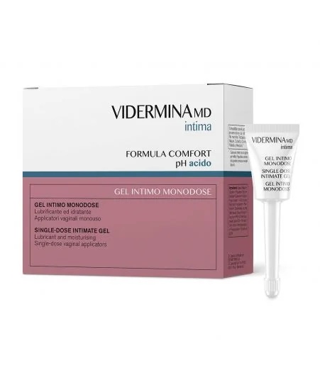 VIDERMINA Vidermina Intima Gel Intime Applicateur jetable 6 applicateurs pour la sécheresse vaginale