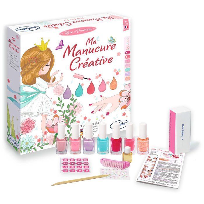My Creative Manicure - SENTOSPHERE - Princess Dream - 7 manicure colors - Ages 6+