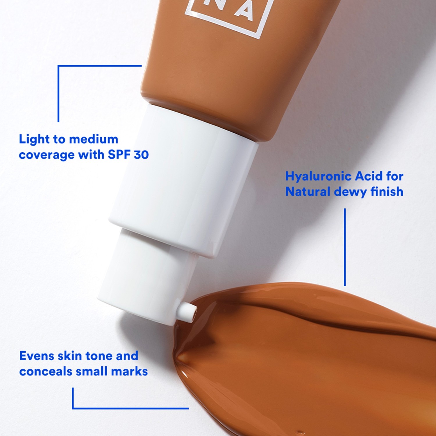 3INA The Tinted Moisturizer SPF30