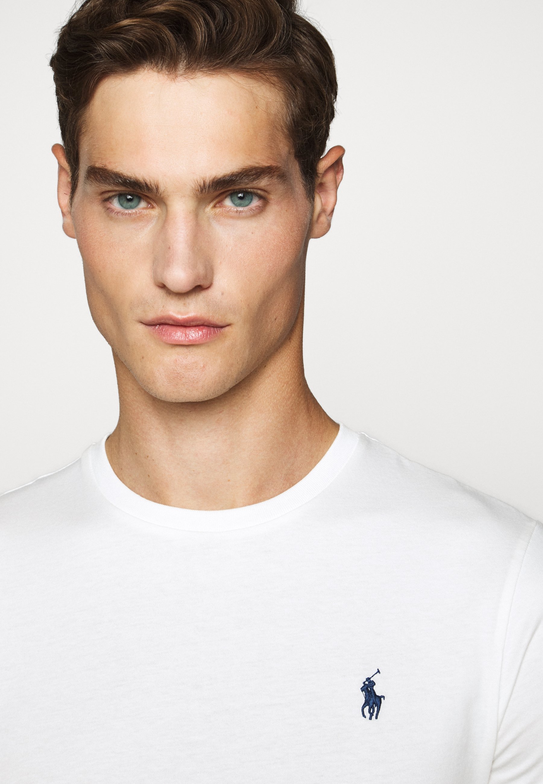Polo Ralph Lauren CUSTOM SLIM FIT JERSEY CREWNECK T-SHIRT - Basic T-shirt - nevis