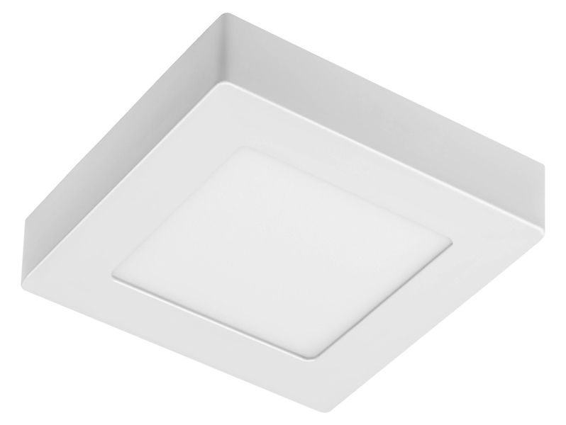 Plafon Matis Plus LED aluminiowy biały