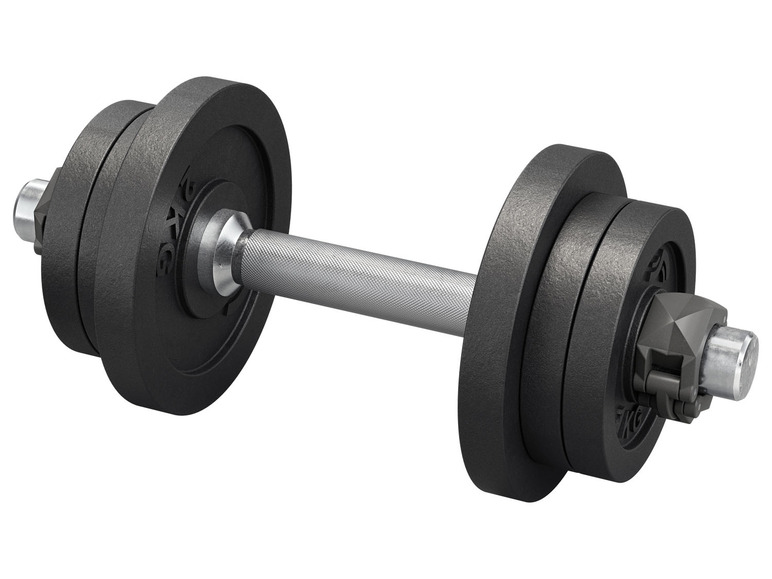 CRIVIT súlyzókészlet, 20 kg, tokkal együtt