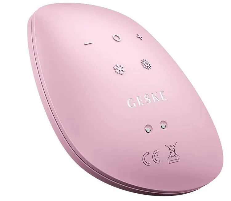 Geske Sonic Warm & Cool Mask 9in1 Soniczny masażer do twarzy Pink