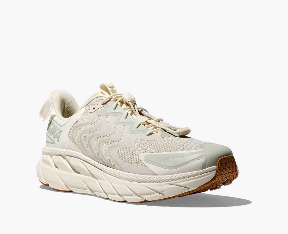HOKA Clifton LS Satisfy Running Celadon Tint / Whisper White