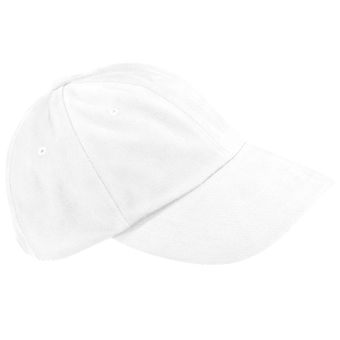 Casquette/visière Beechfield Premium 100% coton à profil bas