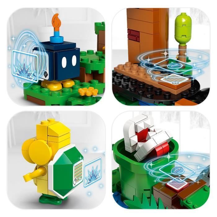 LEGO® Super Mario™ 71362 Ensemble d'extension La forteresse de la Plante Piranha