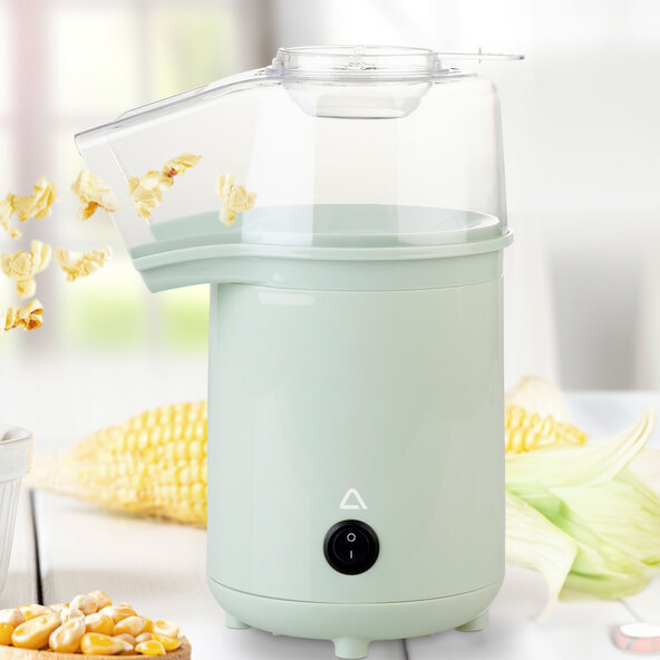popcornmaskin, grön