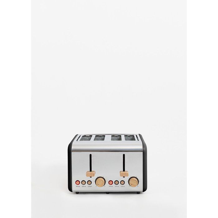 Toaster - Create - TOAST RETRO - 1500 W - Breite Schlitze - Retro-Stil