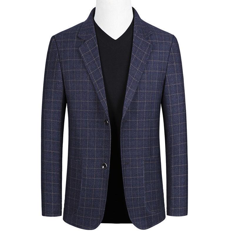 Spring Autumn New Casual Suits Jackets Men Small Suit Business Jacket Single Western Top Slim Fit Trendy Jacket For Men