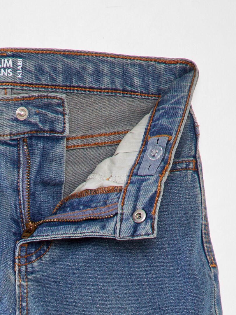 Slim fit jeans - 5 zakken - blauw