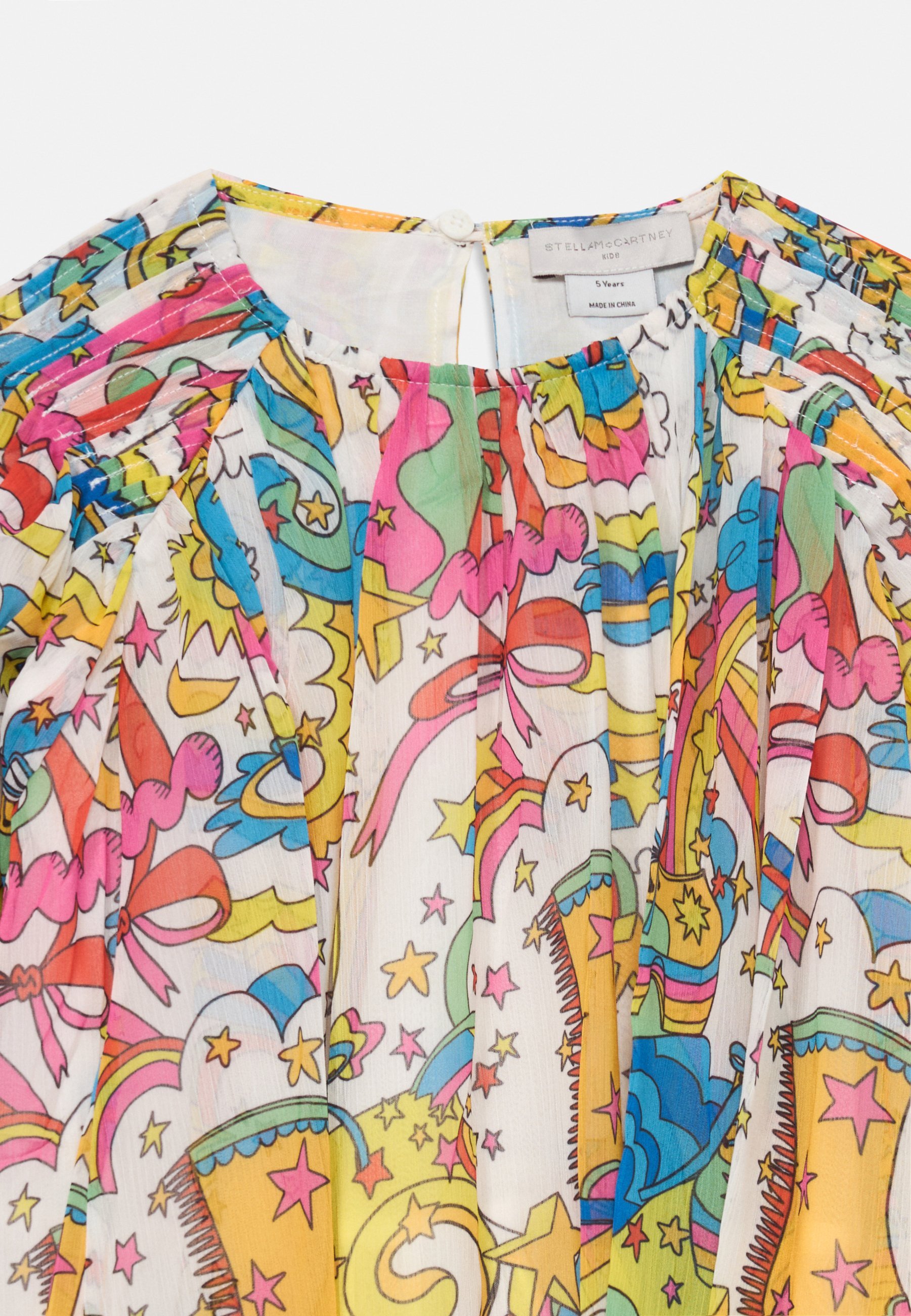 Abito Stella McCartney per bambine - Abito da giorno - avorio/multicolore