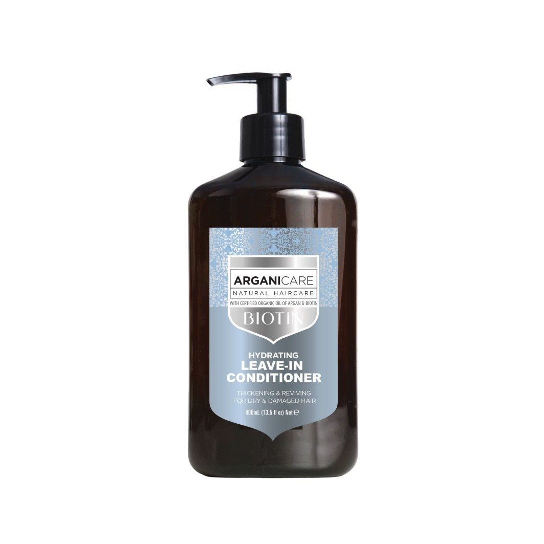 „Arganicare“ nenuplaunamas kondicionierius drėkinamasis nenuplaunamas kondicionierius – 400 ml