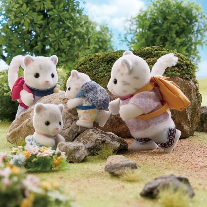 Minifigure - FAMIGLIE SYLVANIANE - La famiglia del leopardo delle nevi - Età 3+