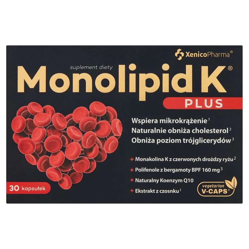 Monolipid K Plus 30 Kapsułek