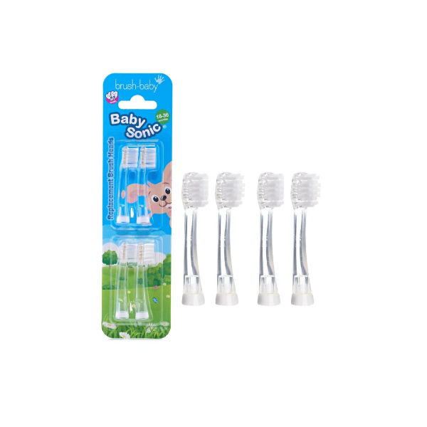 Brush-Baby BabySonic vervangende opzetborstels