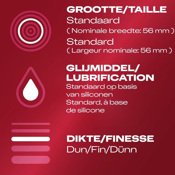 Durex Thin Feel Kondomer<br>Medicinsk udstyr - 144 stk.