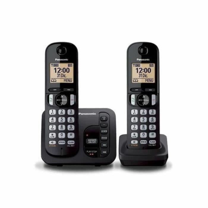 PANASONIC KX-TGC222 Téléphone sans Fil avec Répondeur
