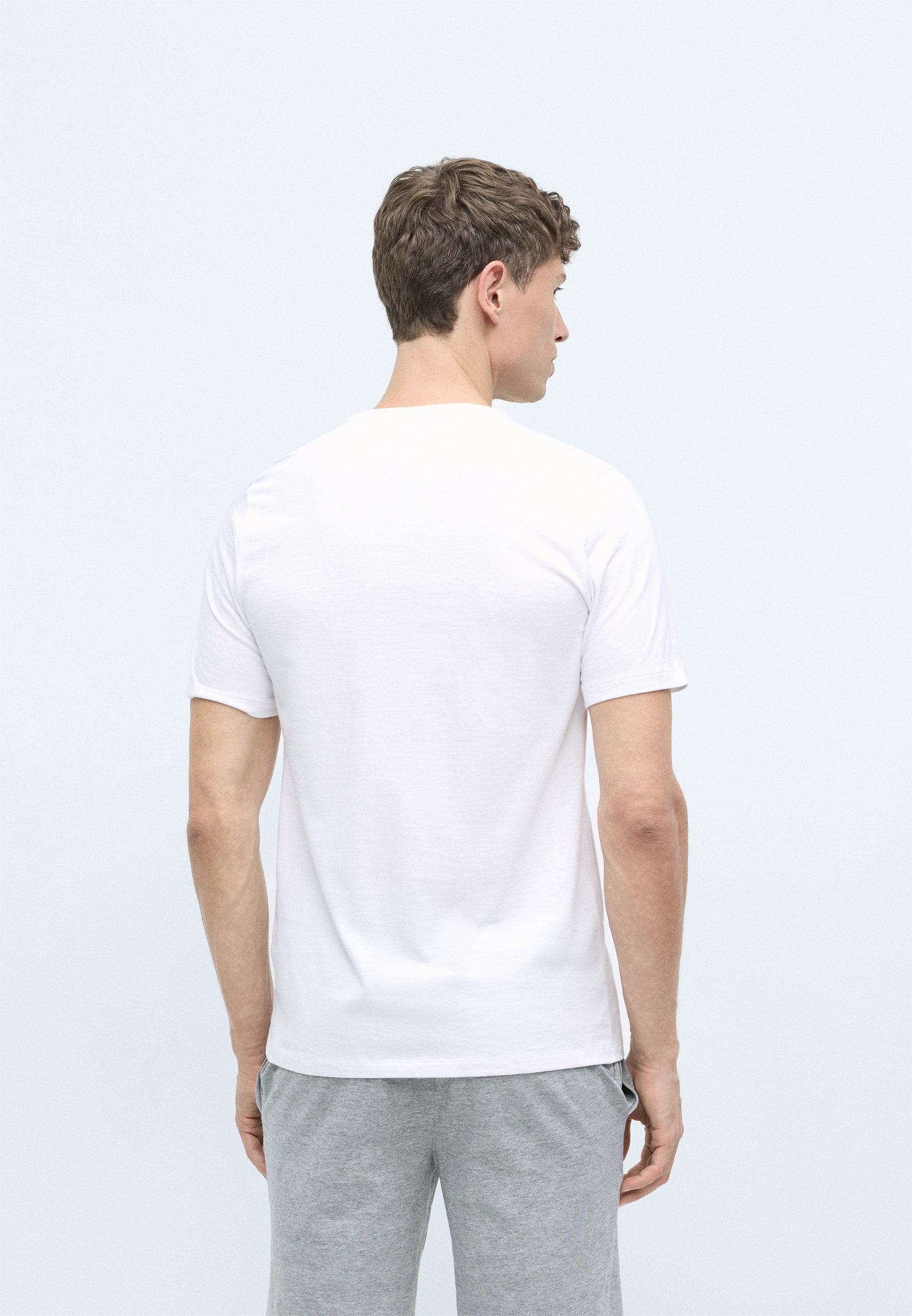 BOSS CLASSIC 3 PACK - Pyžamový top - black/white/grey