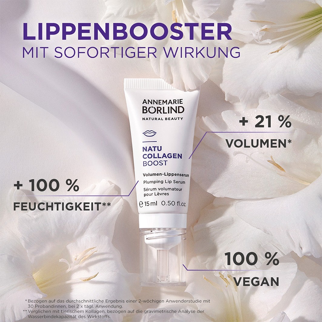 ANNEMARIE BÖRLIND Lippenbalsam NATUCOLLAGEN BOOST NATUCOLLAGEN BOOST Volumenspendendes Lippenserum - 15 ml